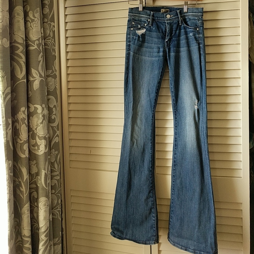 Mother wide leg jeans size 24 euc